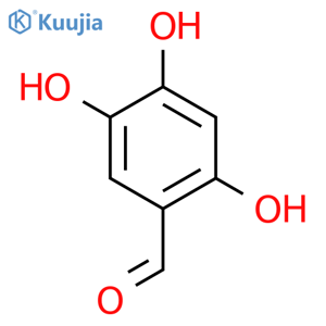 2,4,5-Trihydroxybenzaldehyde structure