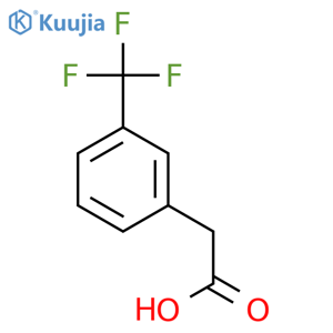 m-(Trifluoromethyl)phenylacetic acid structure