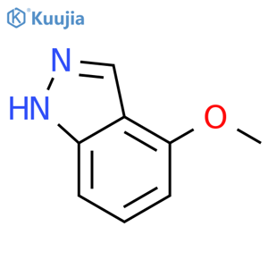 4-Methoxy-1H-indazole structure