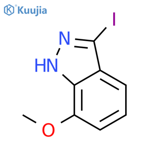 3-Iodo-7-methoxy-1H-indazole structure