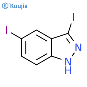 3,5-Diiodo-1H-indazole structure