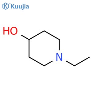 N-Ethyl-4-hydroxypiperidine structure