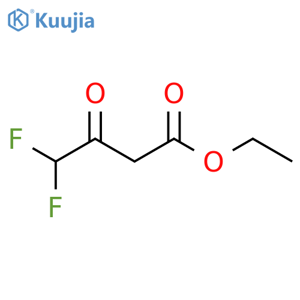 ethyl 4,4-difluoro-3-oxobutanoate structure