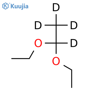 Acetaldehyde Diethyl Acetal-d4 structure