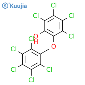 Phenol,2,3,4,5-tetrachloro-6-(2,3,4,5,6-pentachlorophenoxy)- structure