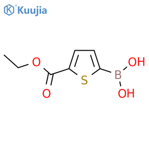 5-Ethoxycarbonylthiophen-2-boronic acid structure