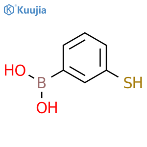 3-Mercaptophenylboronic acid structure