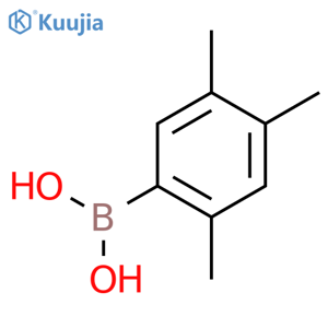 2,4,5-trimethylphenylboronic acid structure