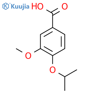 4-Isopropoxy-3-methoxybenzoic acid structure