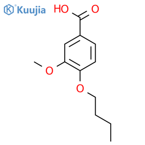 4-Butoxy-3-methoxybenzoic acid structure