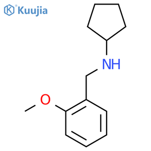 N-(2-Methoxybenzyl)cyclopentanamine structure