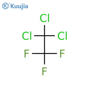 1,1,1-Trichloro-2,2,2-trifluoroethane structure