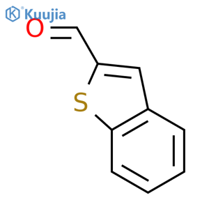 1-benzothiophene-2-carbaldehyde structure