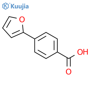 4-(Furan-2-yl)benzoic acid structure