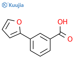 3-(Furan-2-yl)benzoic acid structure