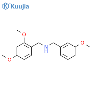 (2,4-Dimethoxybenzyl)(3-Methoxybenzyl)Amine structure