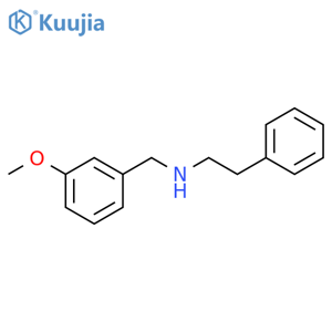 N-(3-Methoxybenzyl)-2-phenylethanamine Hydrochloride structure