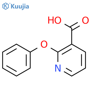 2-phenoxypyridine-3-carboxylic acid structure