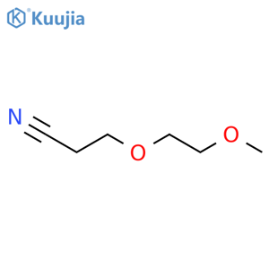 3-(2-methoxyethoxy)propanenitrile structure