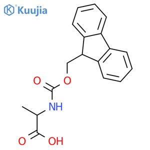 Fmoc-DL-Ala-OH structure