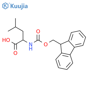 Fmoc-L-Leu-OH structure