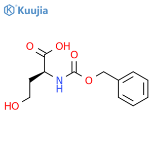 N-Carbobenzoxy-L-homoserine structure