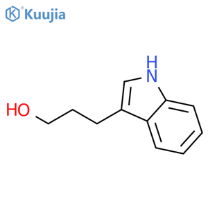 3-(1H-indol-3-yl)propan-1-ol structure