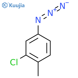 4-Azido-2-chloro-1-methylbenzene structure