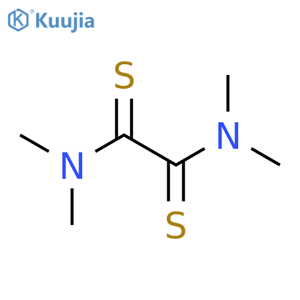 Ethanedithioamide,N1,N1,N2,N2-tetramethyl- structure