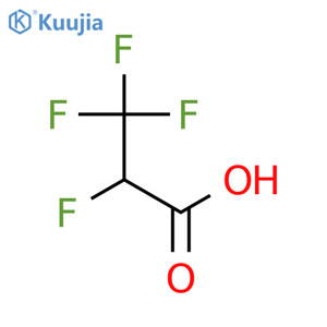 2,3,3,3-Tetrafluoropropanoic Acid structure