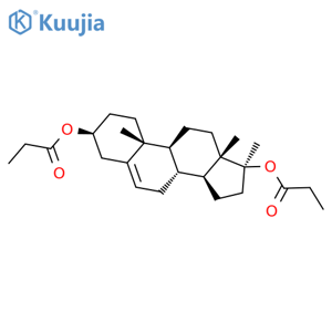 Methandriol dipropionate structure