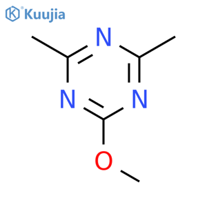 2-methoxy-4,6-dimethyl-1,3,5-triazine structure