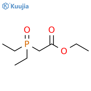 Acetic acid, (diethylphosphinyl)-, ethyl ester structure