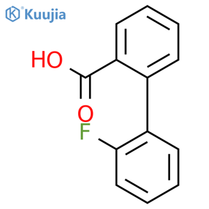 2-(2-Fluorophenyl)benzoic acid structure