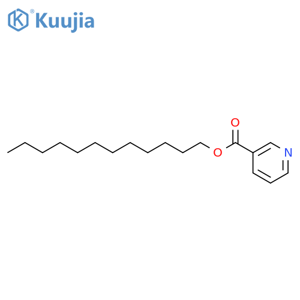 3-Pyridinecarboxylicacid, dodecyl ester structure