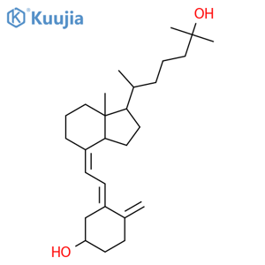 25-Hydroxy-5,6-trans-cholecalciferol structure