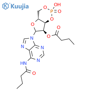 Butyryladenosine Cyclophosphate structure