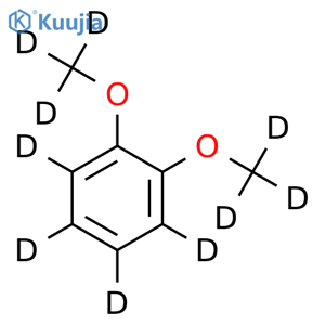 1,2-Dimethoxybenzene-d10 structure