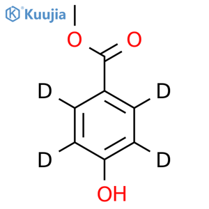 Methyl Paraben-d4 structure