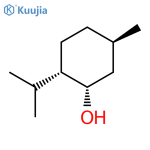 Cyclohexanol,5-methyl-2-(1-methylethyl)-, (1R,2R,5S)-rel- structure