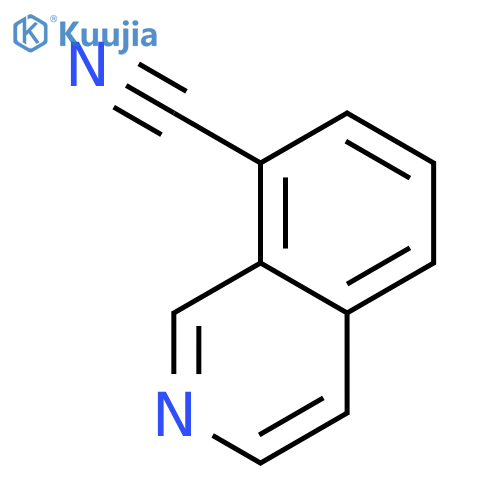 Isoquinoline-8-carbonitrile structure