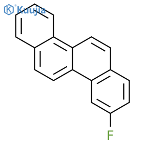 Chrysene, 3-fluoro- structure