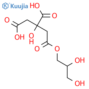 1,2,3-Propanetricarboxylic acid, 2-hydroxy-, monoester with 1,2,3-propanetriol structure