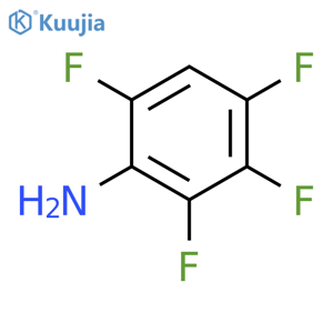 2,3,4,6-Tetrafluoroaniline structure