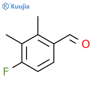 4-Fluoro-2,3-dimethylbenzaldehyde structure