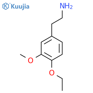 4-Ethoxy-3-methoxyphenethylamine structure