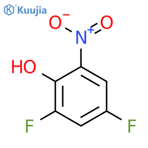 2,4-Difluoro-6-nitrophenol structure