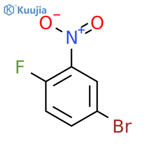 4-Bromo-1-fluoro-2-nitrobenzene structure