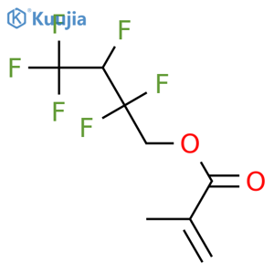 2,2,3,4,4,4-Hexafluorobutyl methacrylate structure