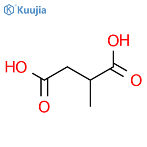 (2R)-2-methylbutanedioic acid structure